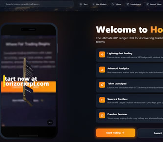 Horizon XRPL memecoin launchpad